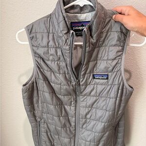 Patagonia Gray Quilted Vest